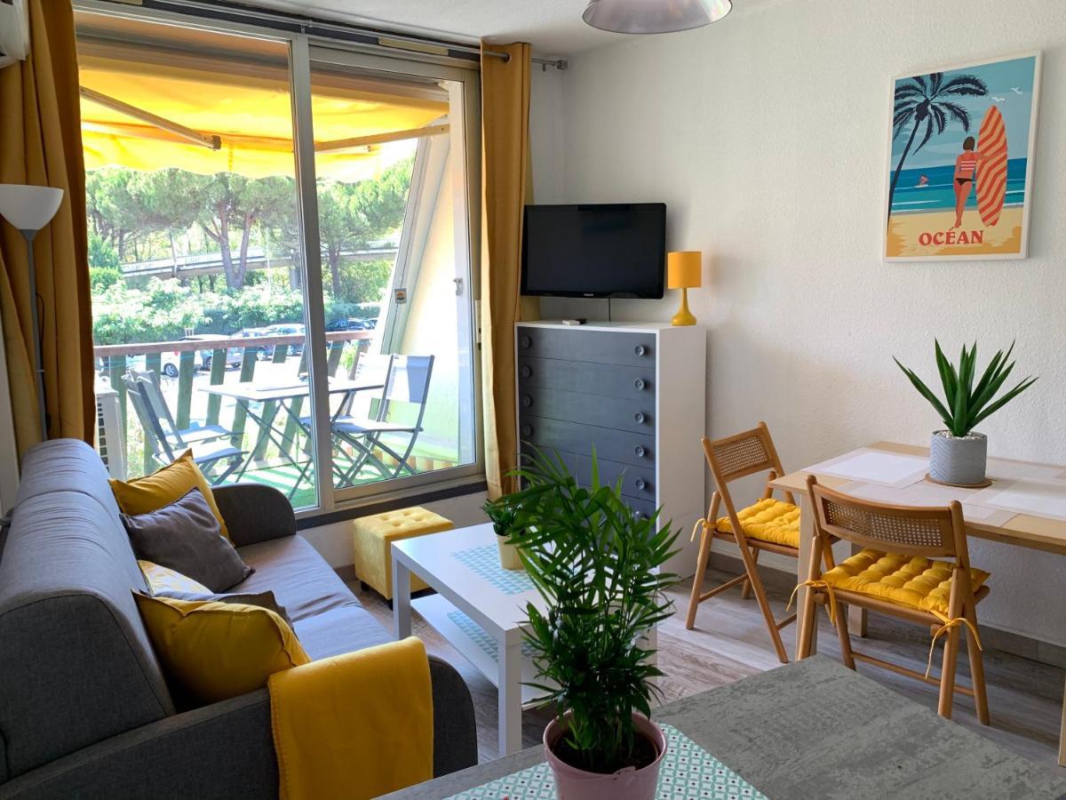 Super Appart ! Terrasse, Clim, Parking, 2Min Plage. Λα Γκραντ-Μοτ Εξωτερικό φωτογραφία